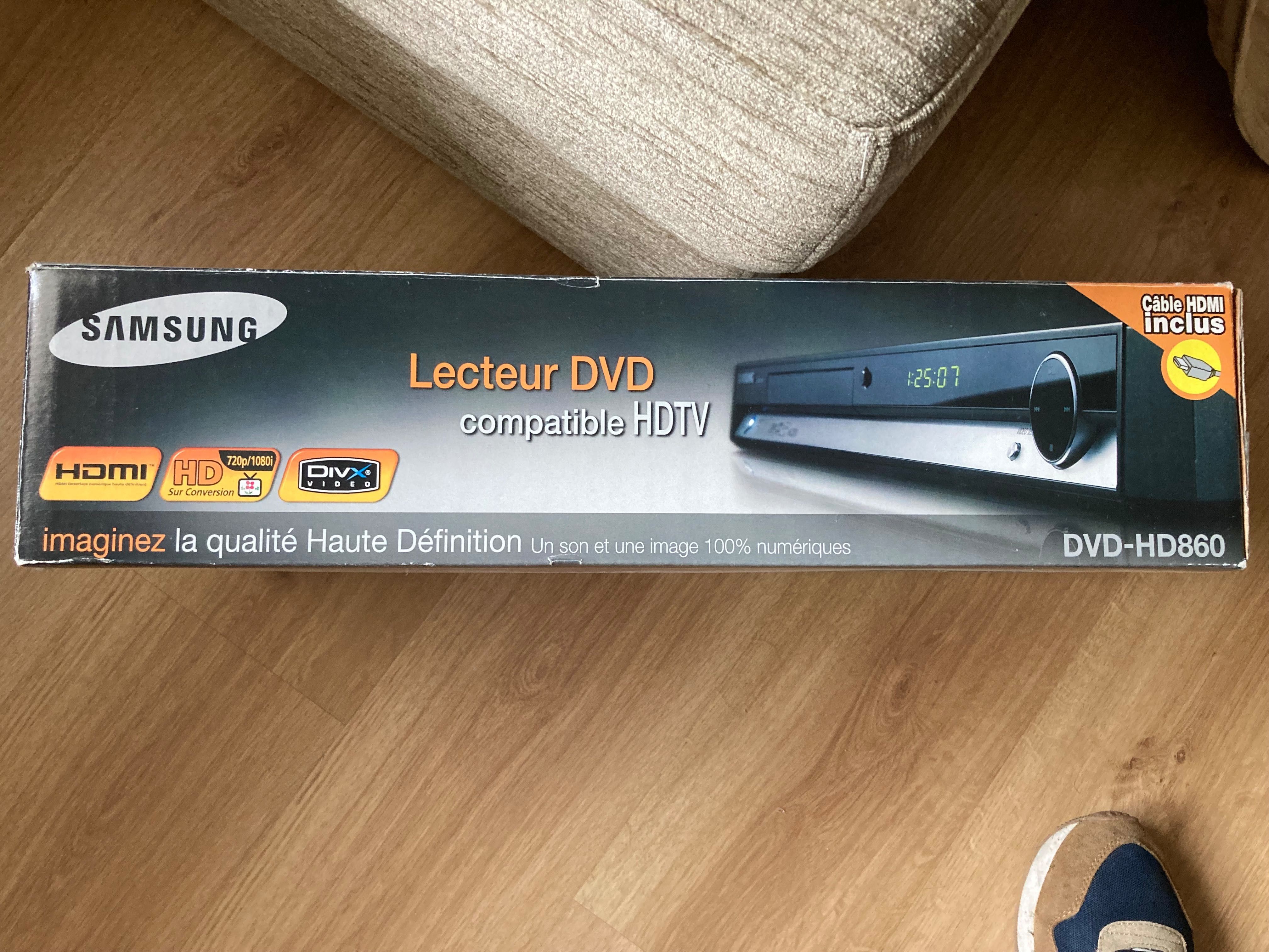 Leitor de DVDs Samsung DVD-HD860