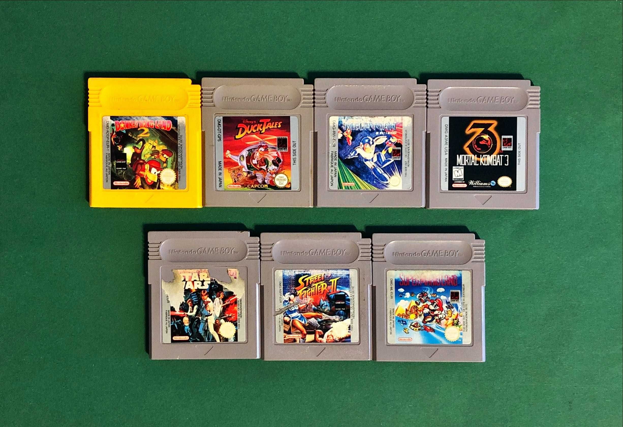 GAMEBOY Color Advance gb gbc gba Crash Donkey Kong Mario Sonic