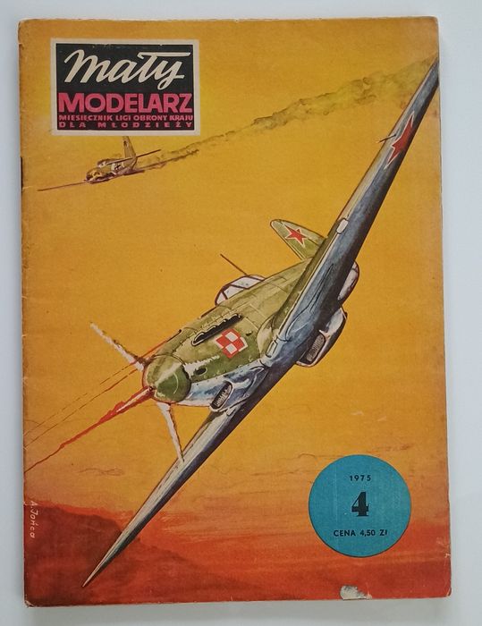 Mały Modelarz Samolot Myśliwski Jak-9