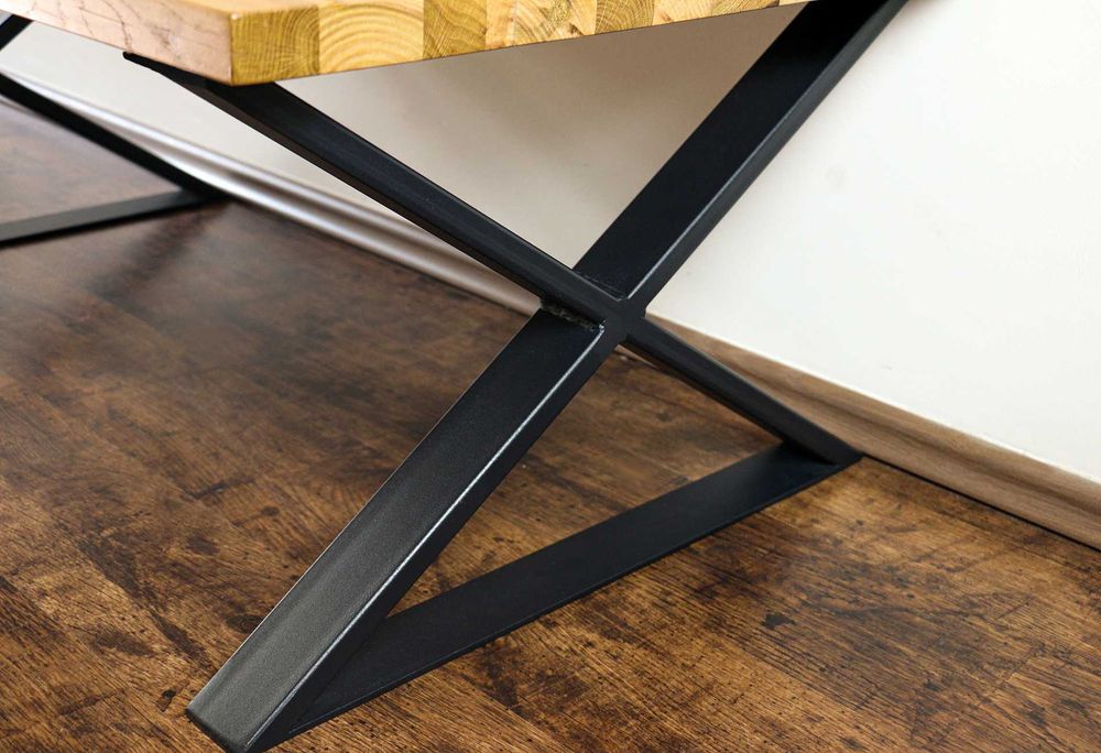 Stolik kawowy dębowy prawdziwie unikatowy NOWY!