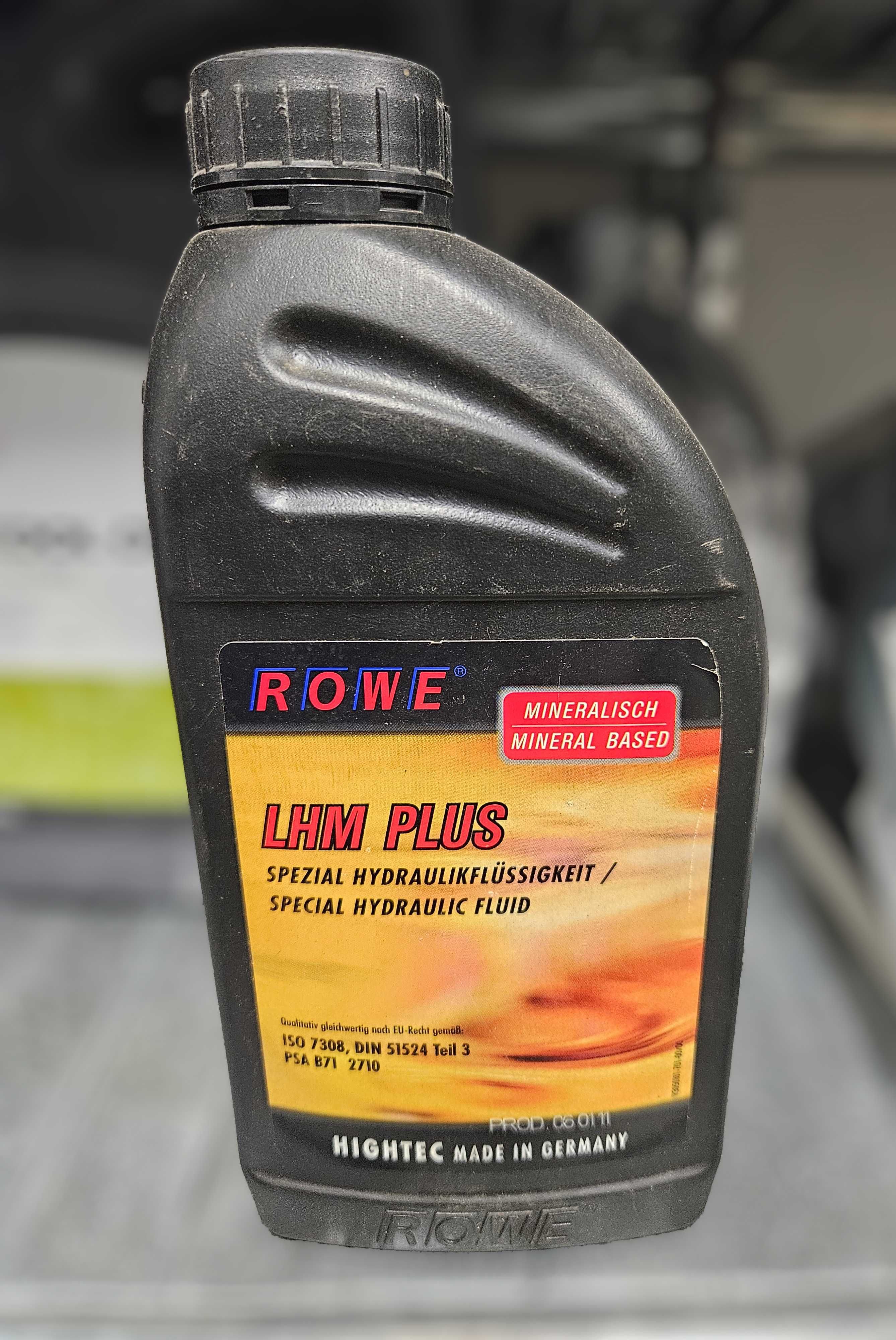 Гидравлическая жидкость минеральная ROWE Hightec LHM-PLUS 1 л