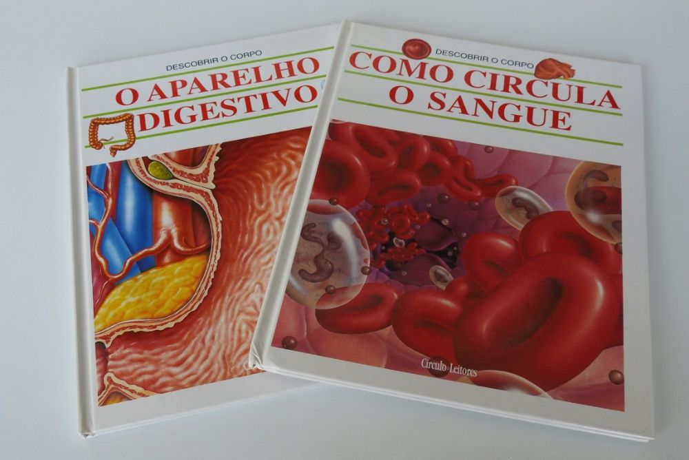 Colecção "Descobrir o Corpo" - 2 Livros NOVOS