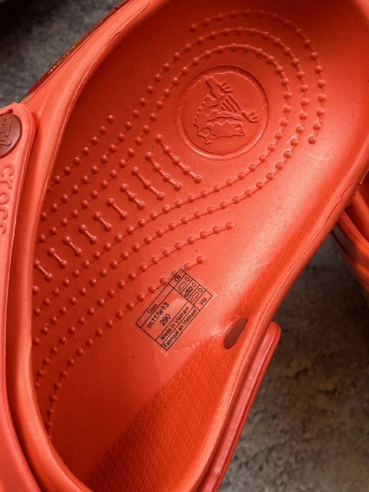Всі розміри Crocs McQueen кроксы маквин молнія маквін