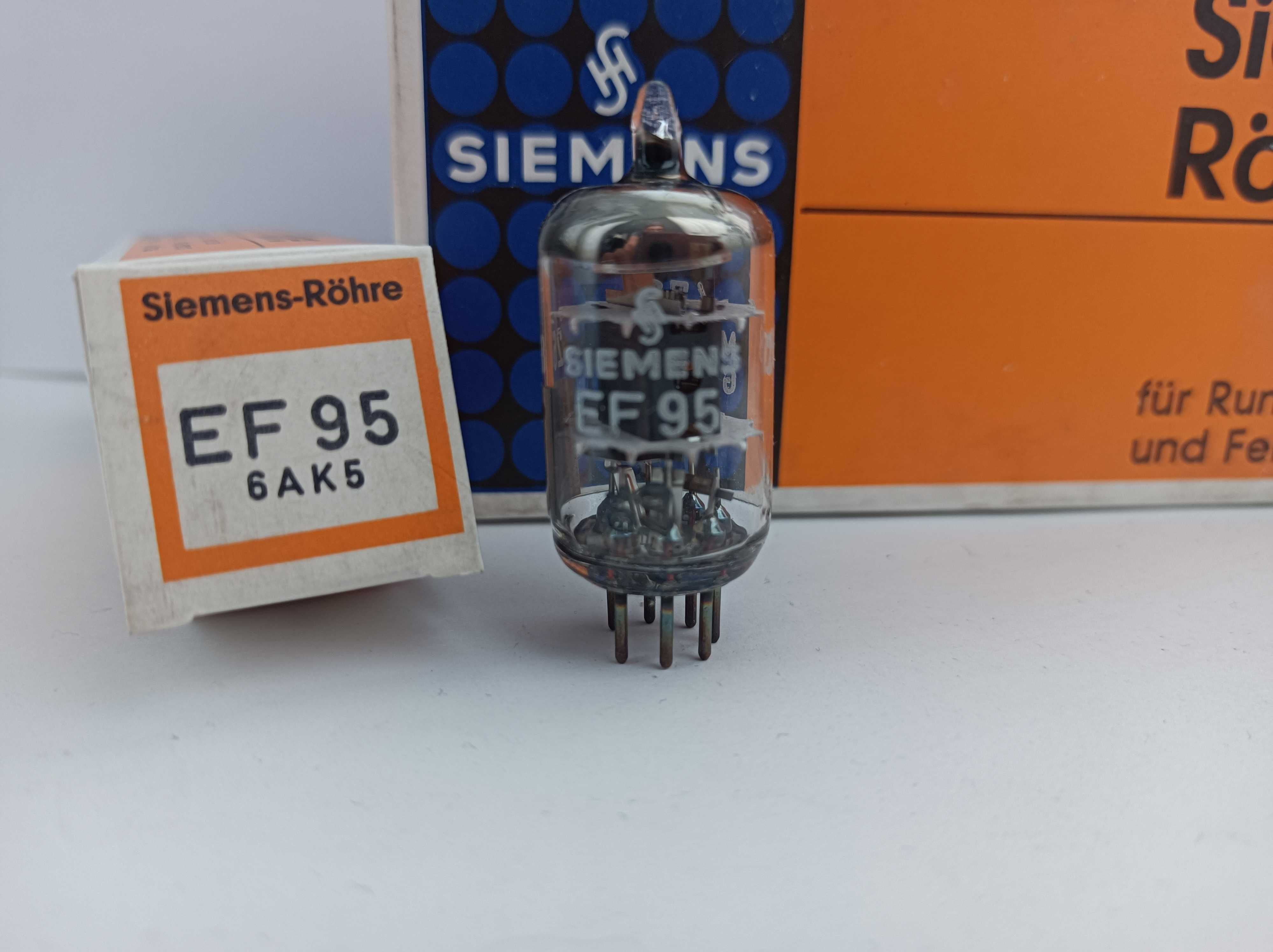 lampy Siemens EF95 6AK5 5654 ~ 6J1~ 6Ż1P dwie kwadry=oktet nowe NOS