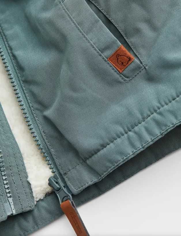 Осіння дитяча куртка H&M водонепроникна, на утеплювачі, 6-7м