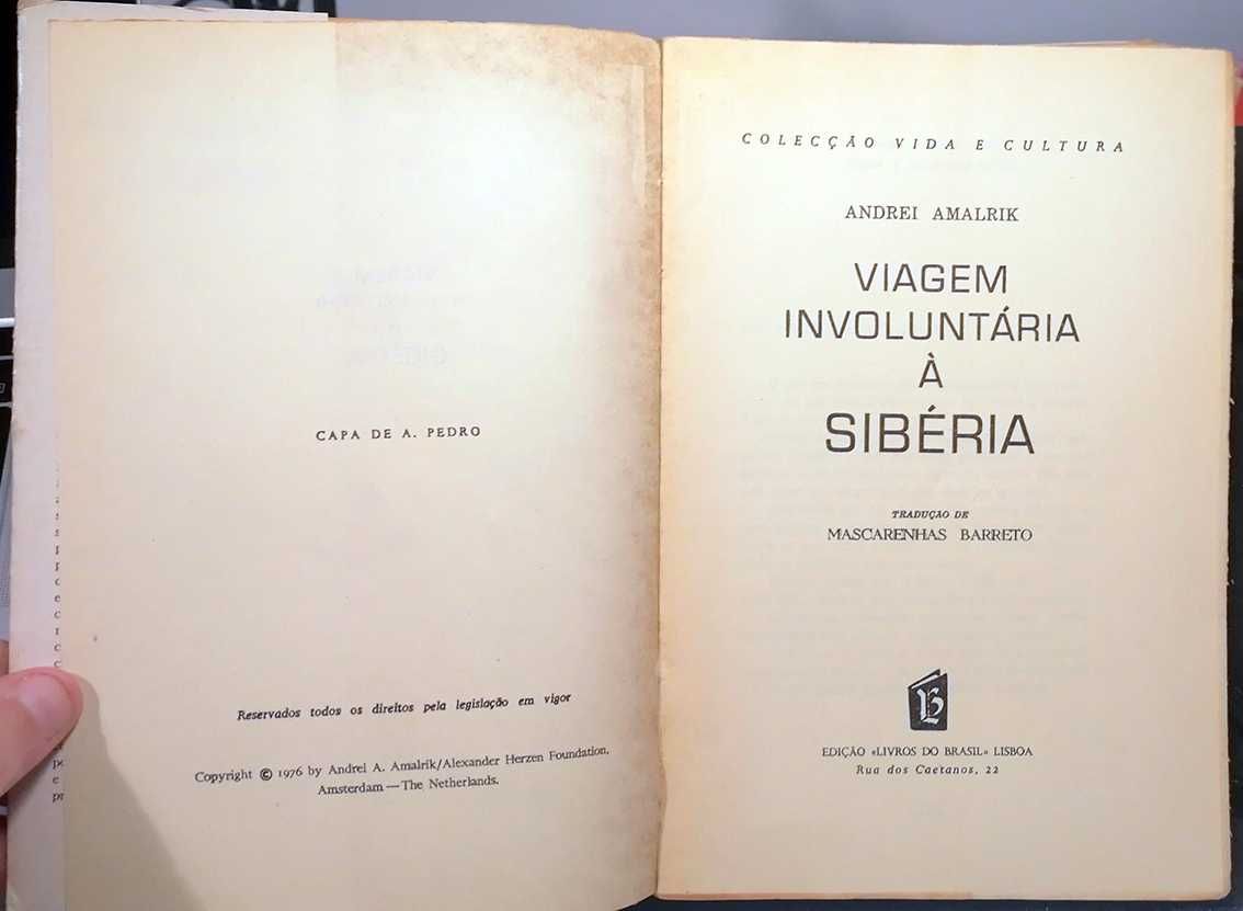Viagem Involuntária à Sibéria, de Andrei Amalrik