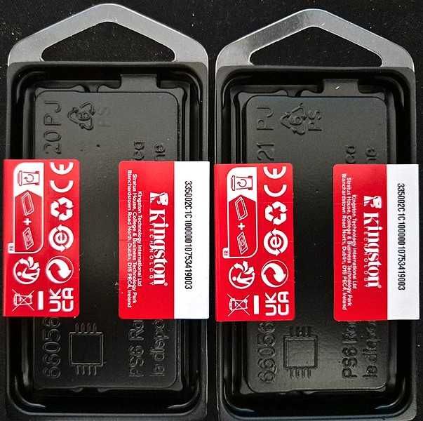 RAM Kingston DDR5 sodimm 32GB [2x 16GB] 5600MHz CL46 (2x KCP556SS8-16)