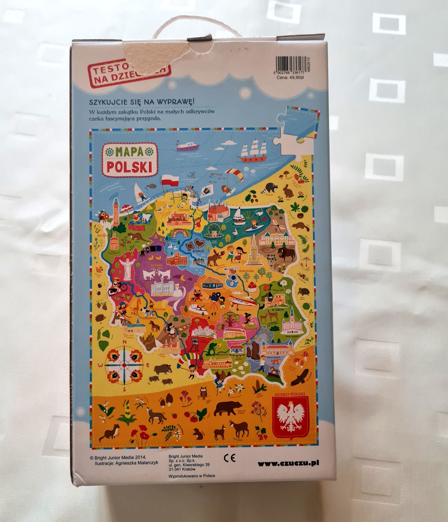 Puzzle mapa Polski CzuCzu