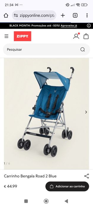 Carrinho bengala Zippy