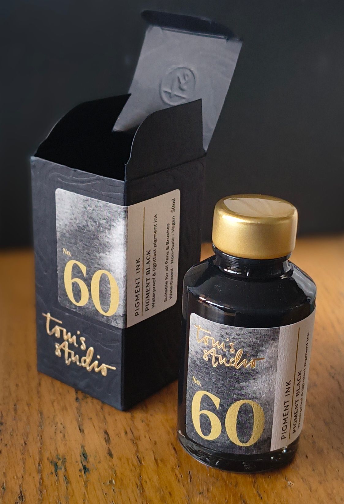 Tusz pigmentowy Tom's Studio no.60 pigment black