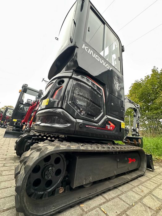 Minikoparka VIP 2 Diesel Dwusekcyjna POMPA Hydrauliczna 1800kg