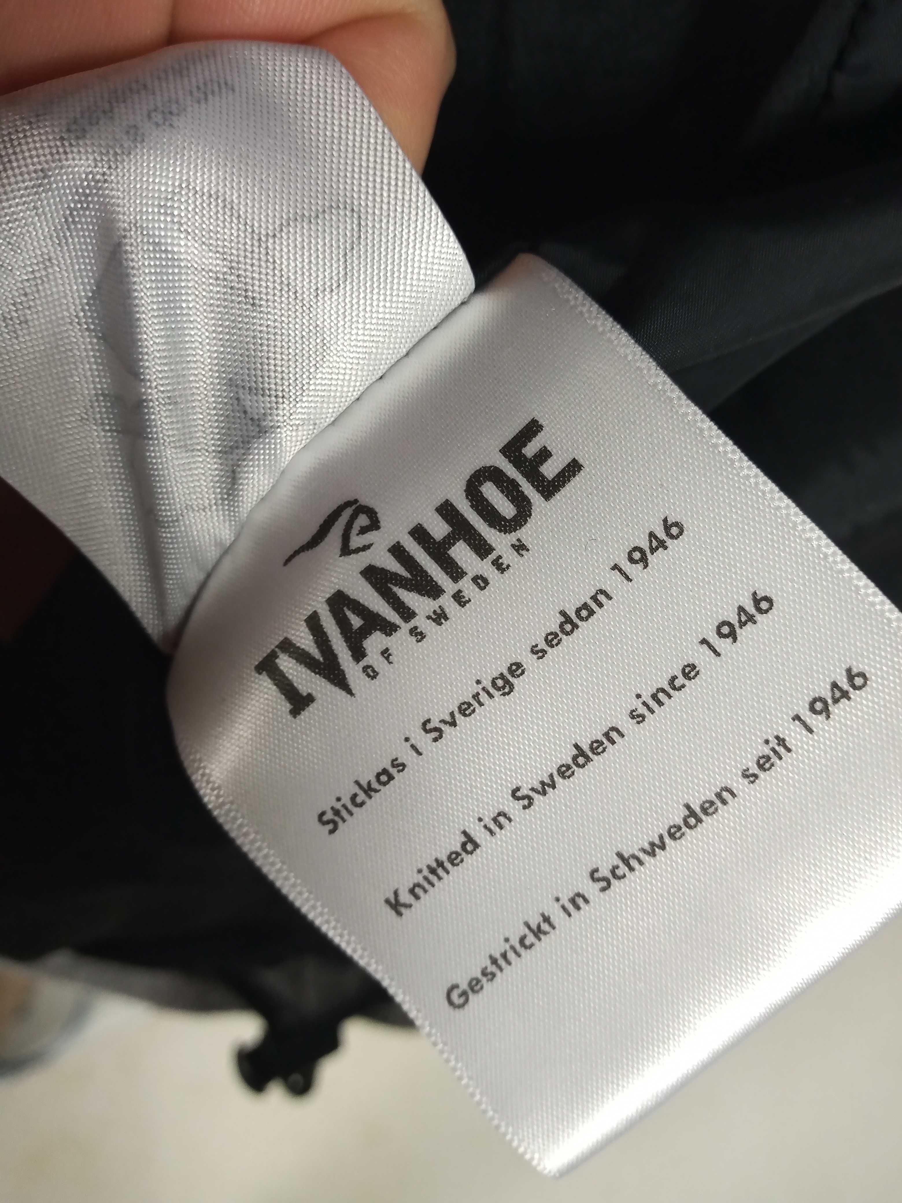 Ivanhoe Windbreaker wełniana kurtka szwedzka 100% merino L