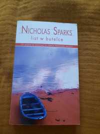 List w butelce Nicolas Sparks