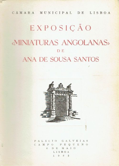 2162 - Exposição "Miniaturas angolanas" de Ana de Sousa Santos