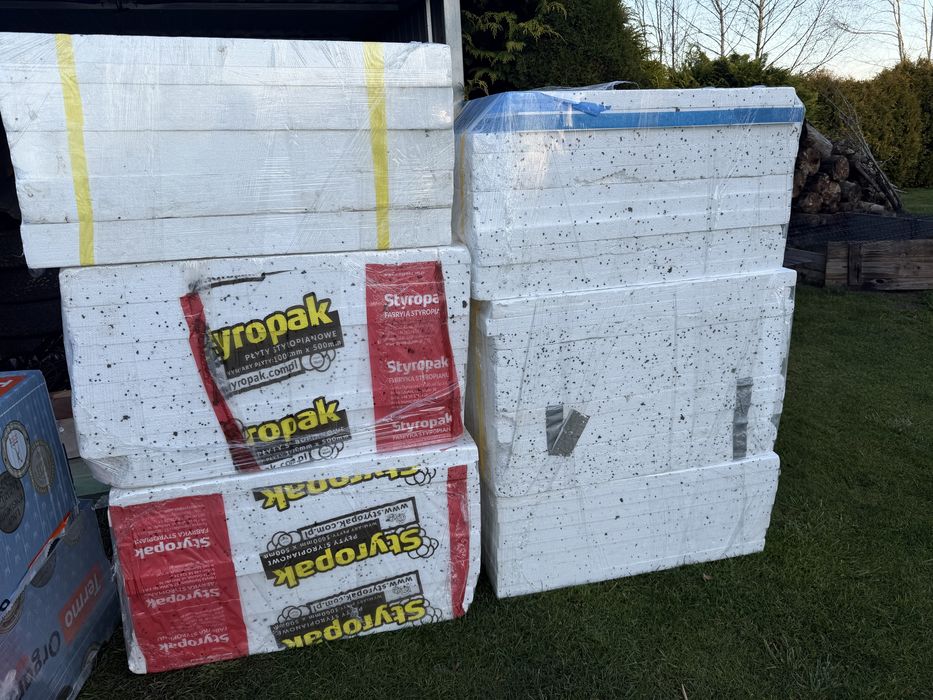 Styropian izolacja pozostałości