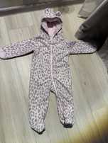 Флісовий чоловічок ромпер Carters з вушками