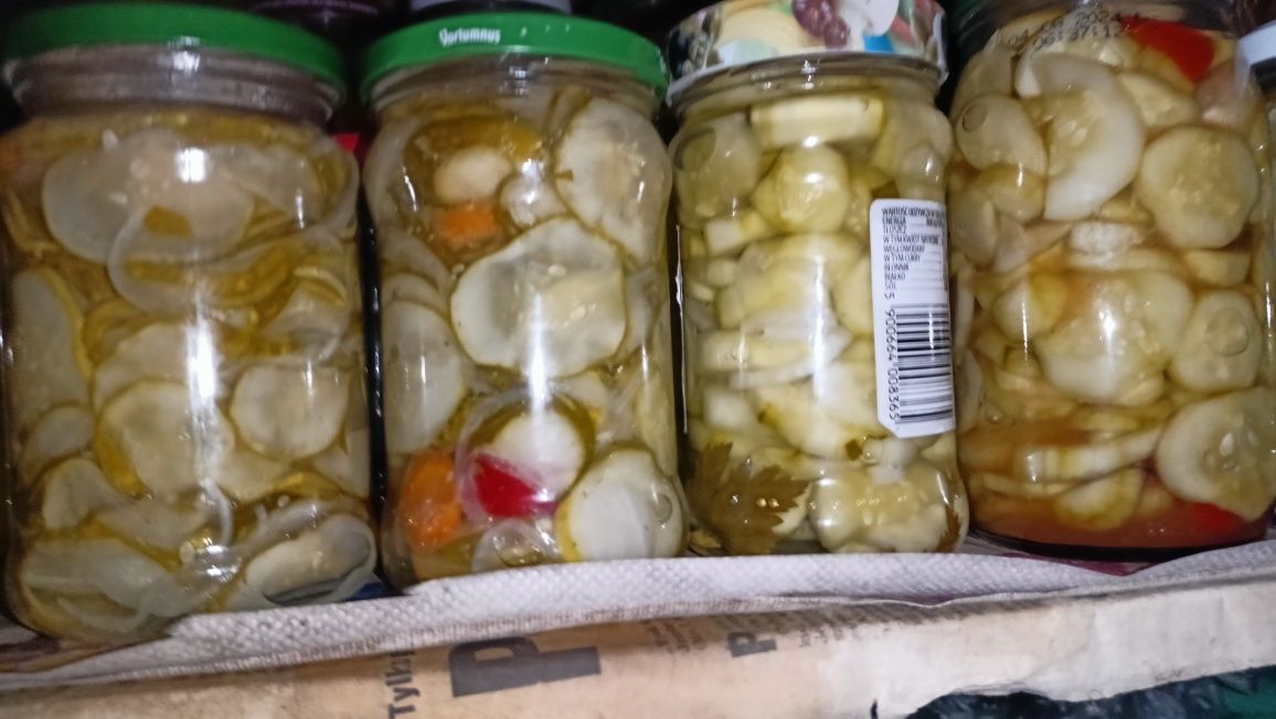 Ogórki kiszone i przetwory  z uprawy ekologicznej