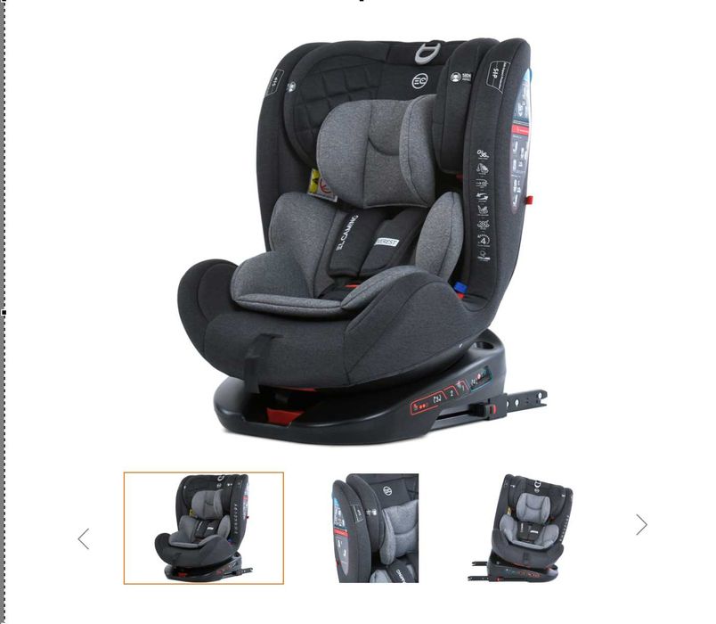 Розпродаж! Автокрісло El Camino EVEREST 0–12 років з ISOFIX Автокресло