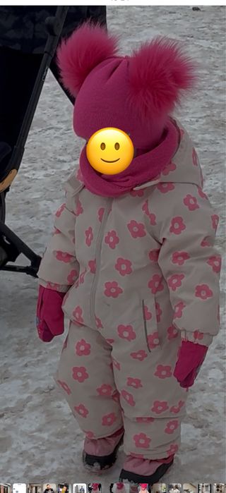 Зимовий комбінезон Zara 92р. на дівчинку