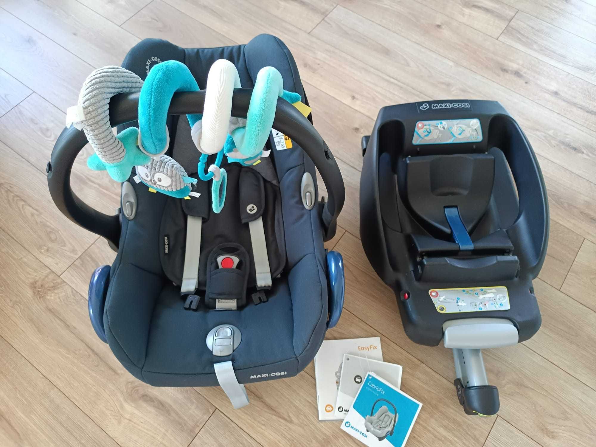 Fotelik maxi cosi cabriofix + baza easyfix + GRATIS, GWARANCJA