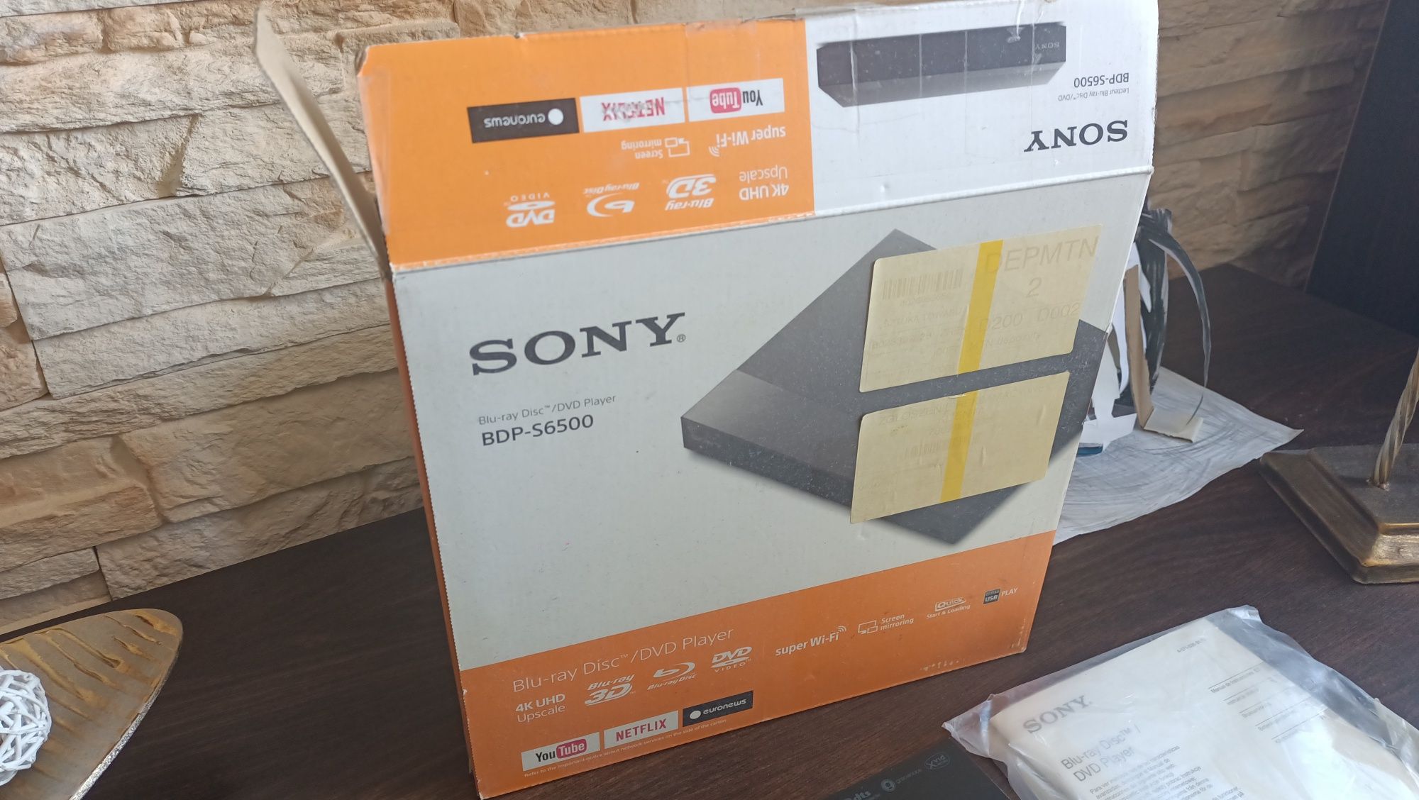Sony BDP-S6500 Blu Ray 4K UHD Upscale