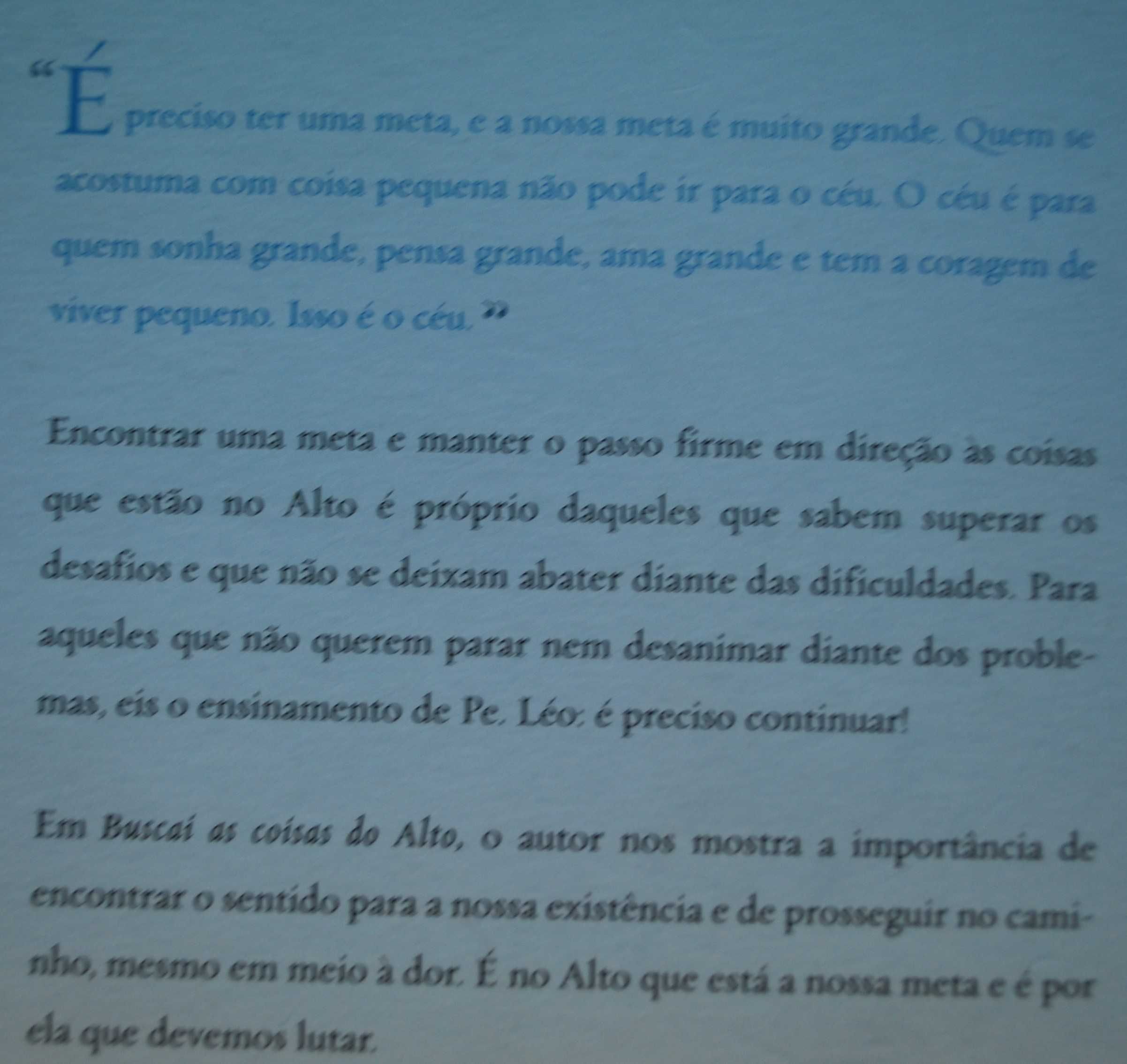 Buscai As Coisas do Alto de Pe. Léo Scj