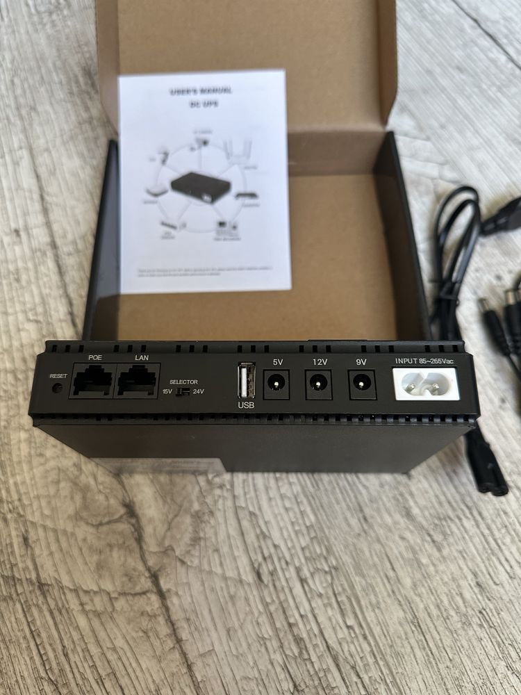 ДБЖ/UPS/ безперебійник для Wi-fi/роутера, DC1018P, 10400 мАч
