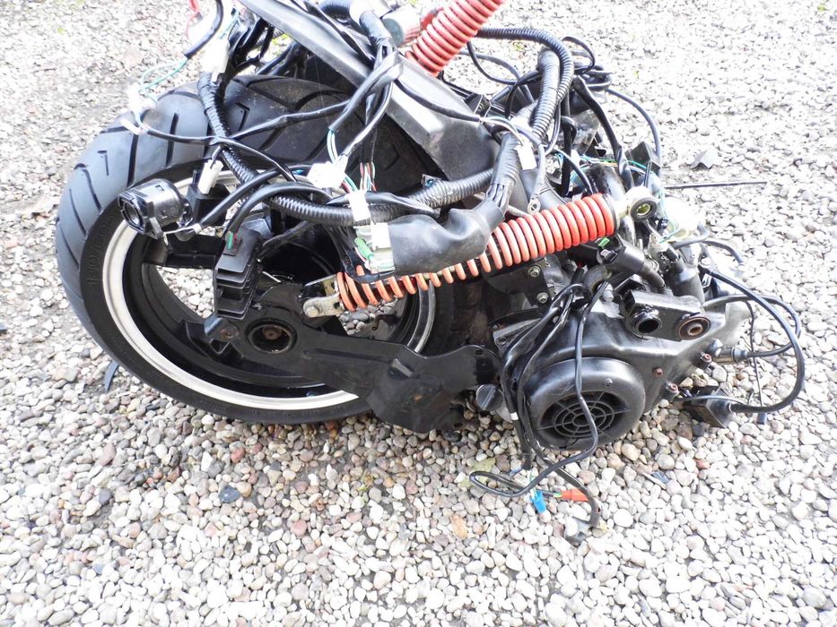 SILNIK DO CHIŃSKIEGO SKUTERA 125 4T KOŁO 13 sprawny 2934 km swap do 50