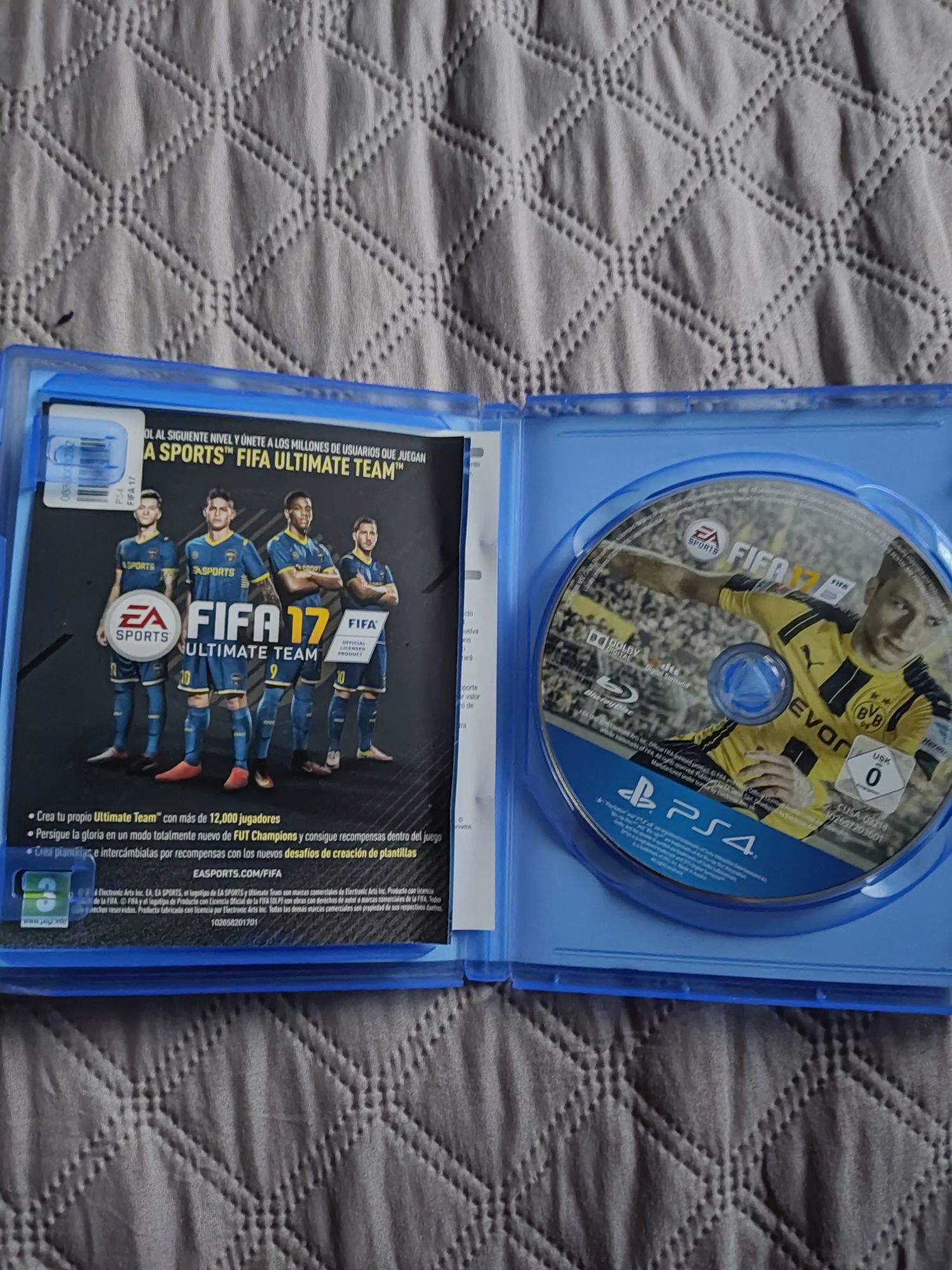 FIFA17, диск для PS4