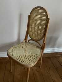 Krzesło fotel jak thonet plecionka rafia