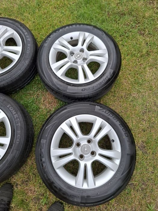 koła alufelgi 15 185/65/R15 OPEL CORSA D E 4x100 9