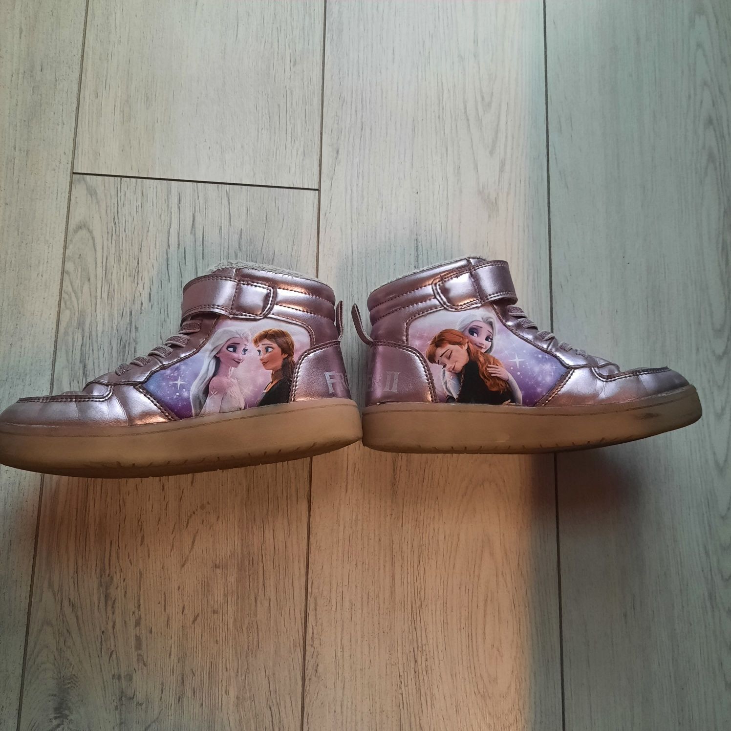 Buty wysokie zima wiosna  botki Frozen H&M rozm 29