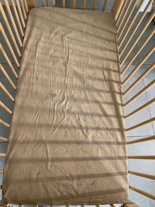 Łóżeczko dziecięce IKEA 120 60 makaszka