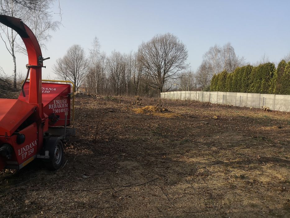Wycinka Drzew*Karczowanie Działek* Rębak*Usługi Ogrodnicze *