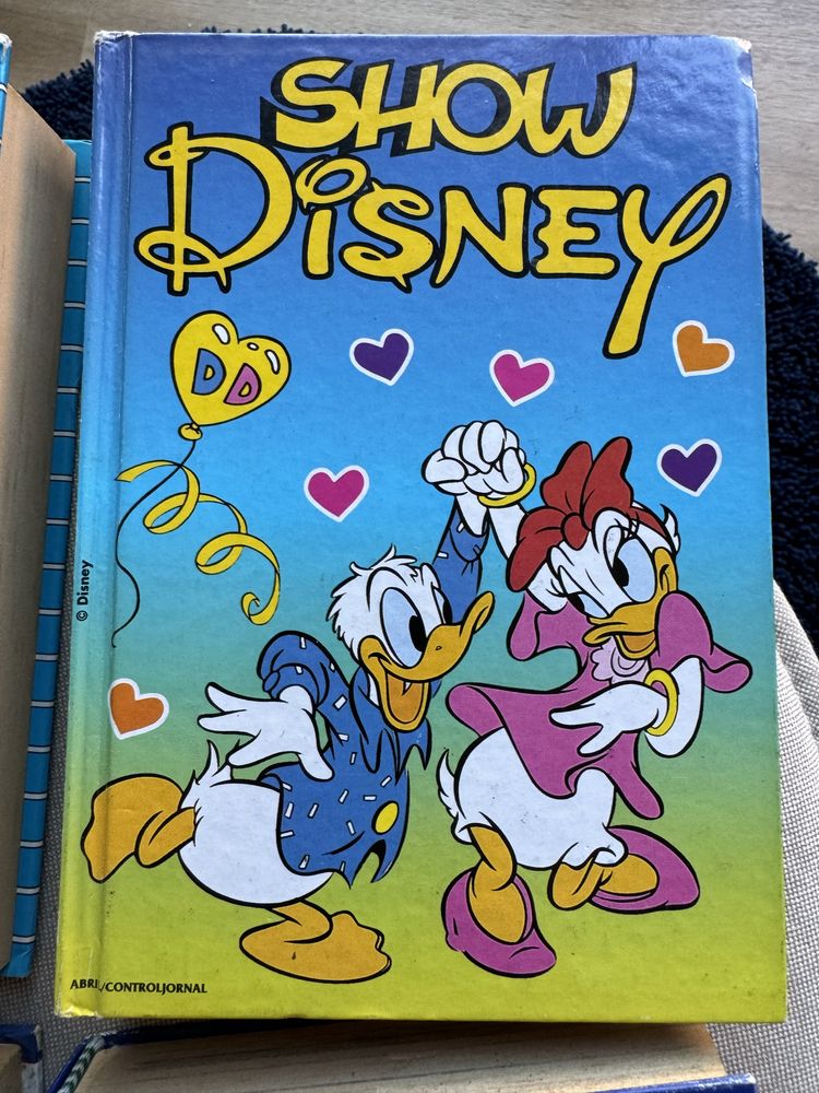 Livros antigos banda desenhada Disney