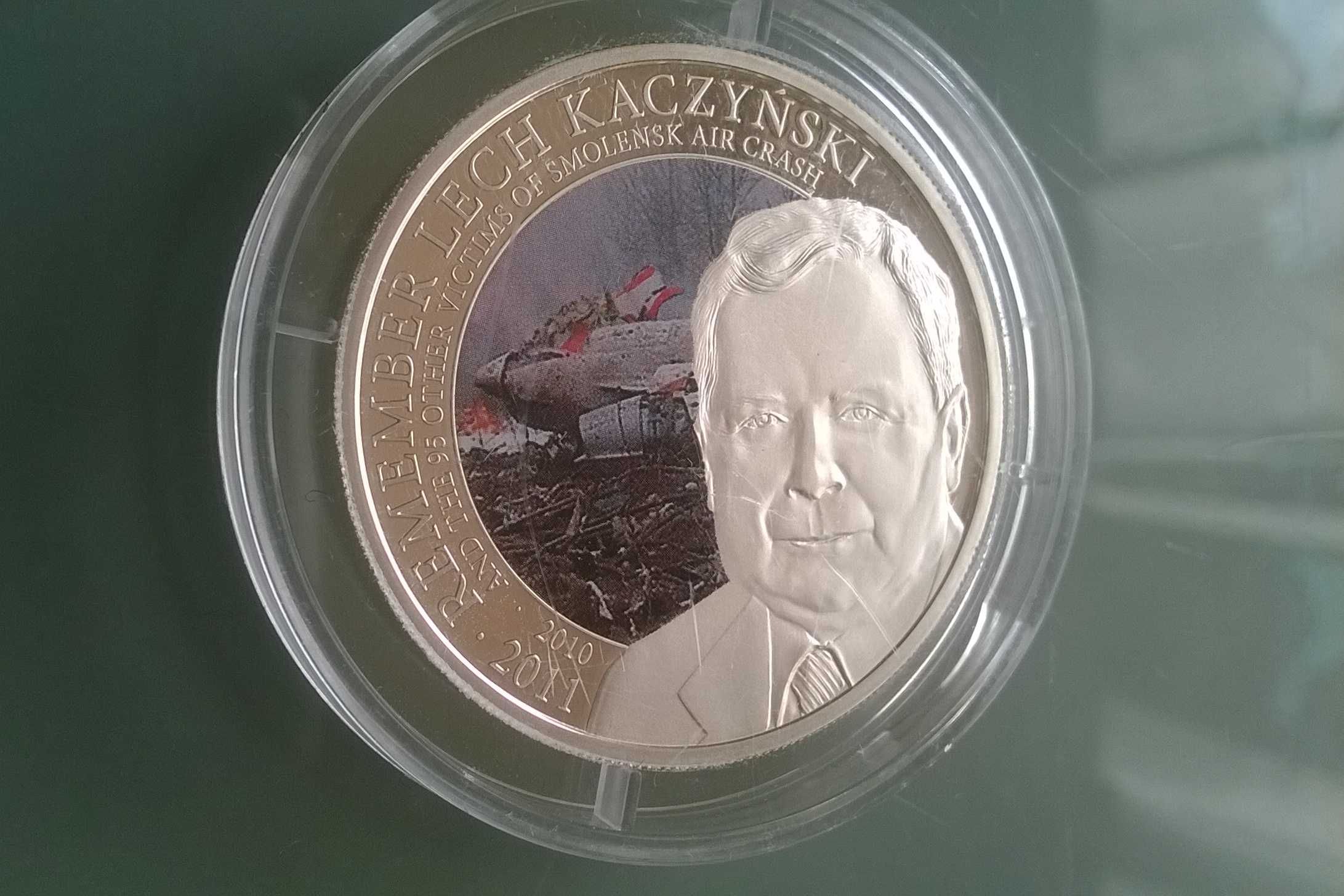 Lech Kaczyński Pamiętamy  Moneta