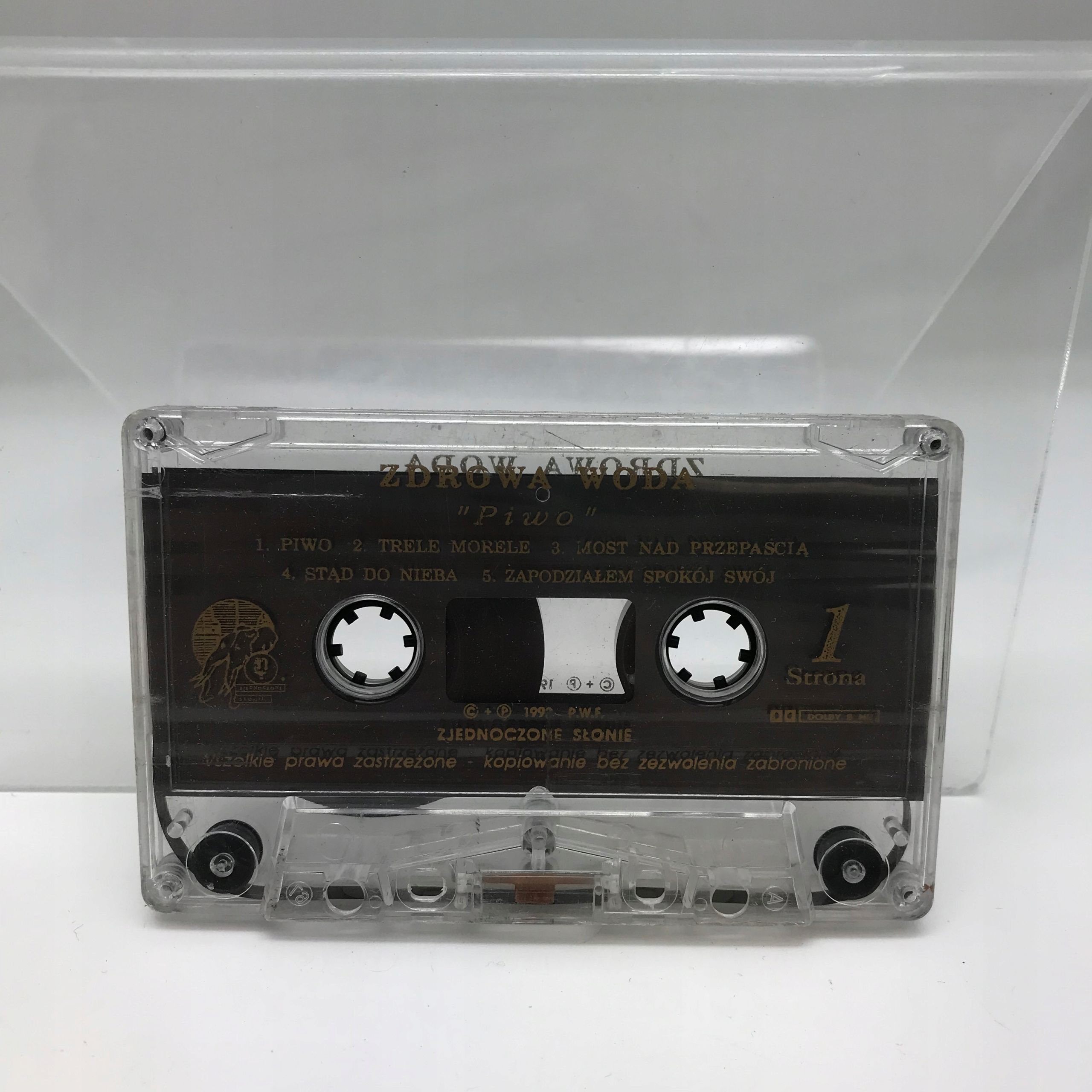 kaseta - zdrowa woda - piwo