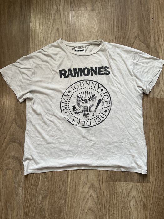 Футболка Ramones кропнута