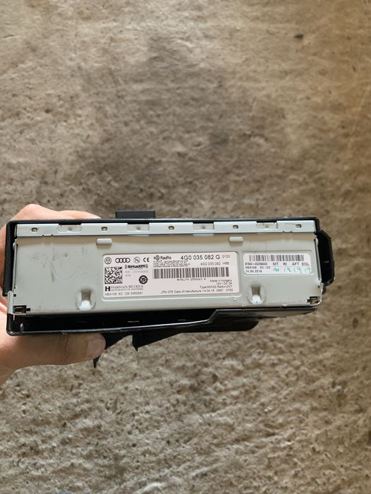 Блок радіо музики audi Q5 a4 b8 4g0035082g e audi q5 a4 b9