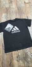 Czarna koszulka męska t-shirt premium duże logo szyte trzy pasy XL