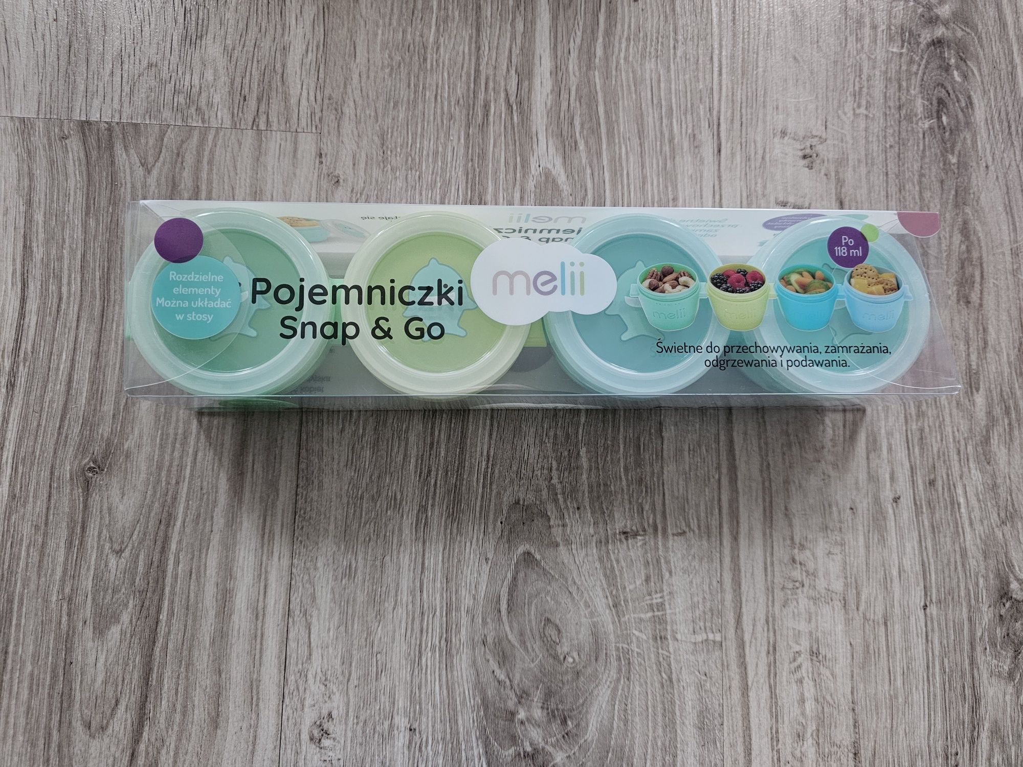 Sprzedam nowe pojemniki dla dzieci na przekąski
