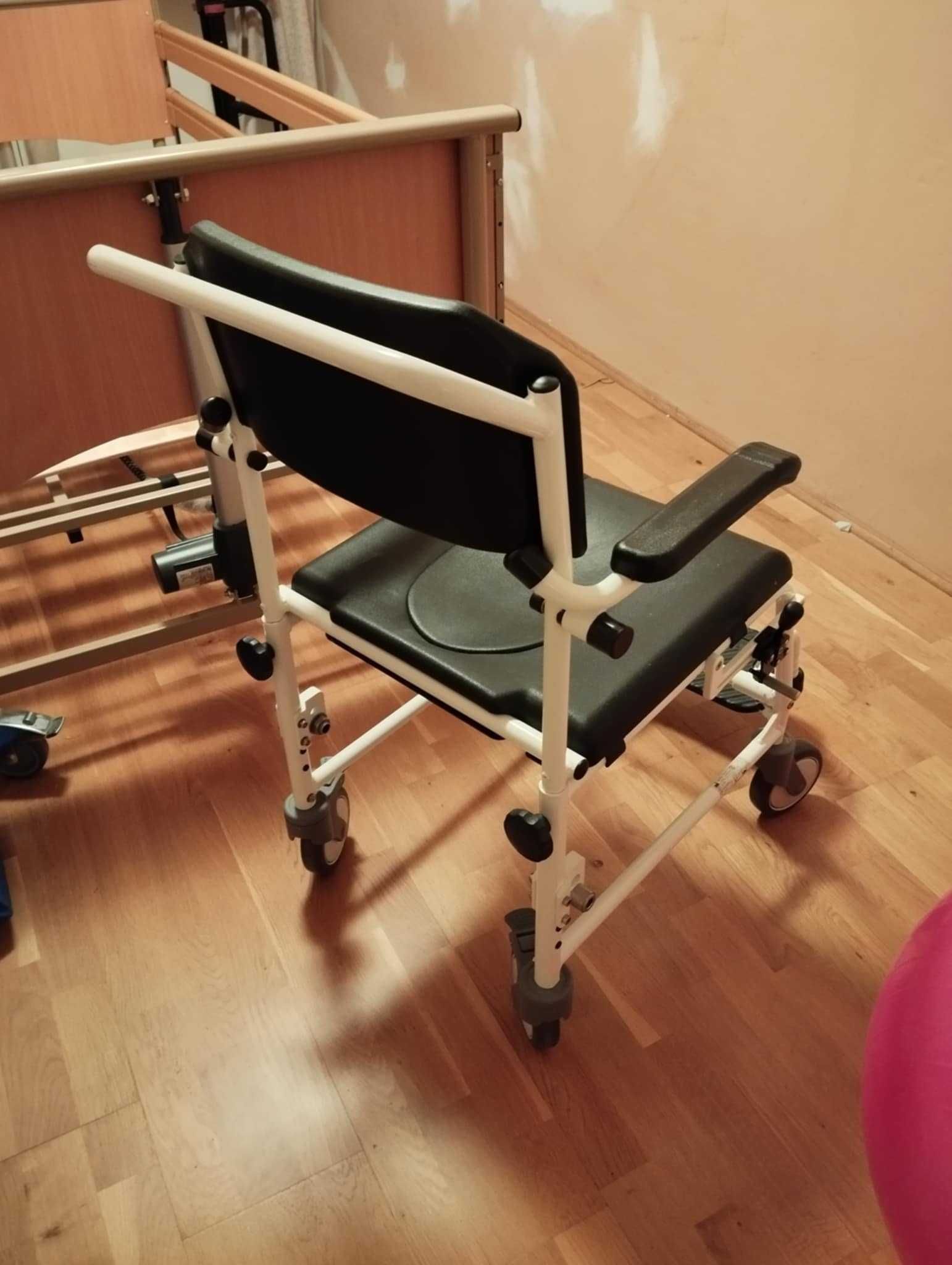 Niemiecki wózek prysznicowy toaletowy McWet Meyra