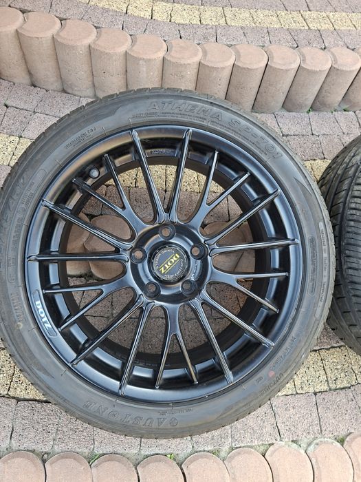 Felgi DOTZ 17" 5x112 Opony letnie 215/45/17 Audi/Skoda/Seat/Vw