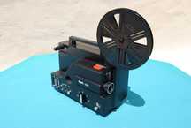 Sound Duo-300 Super 8 projector de filmes antigo - vintage