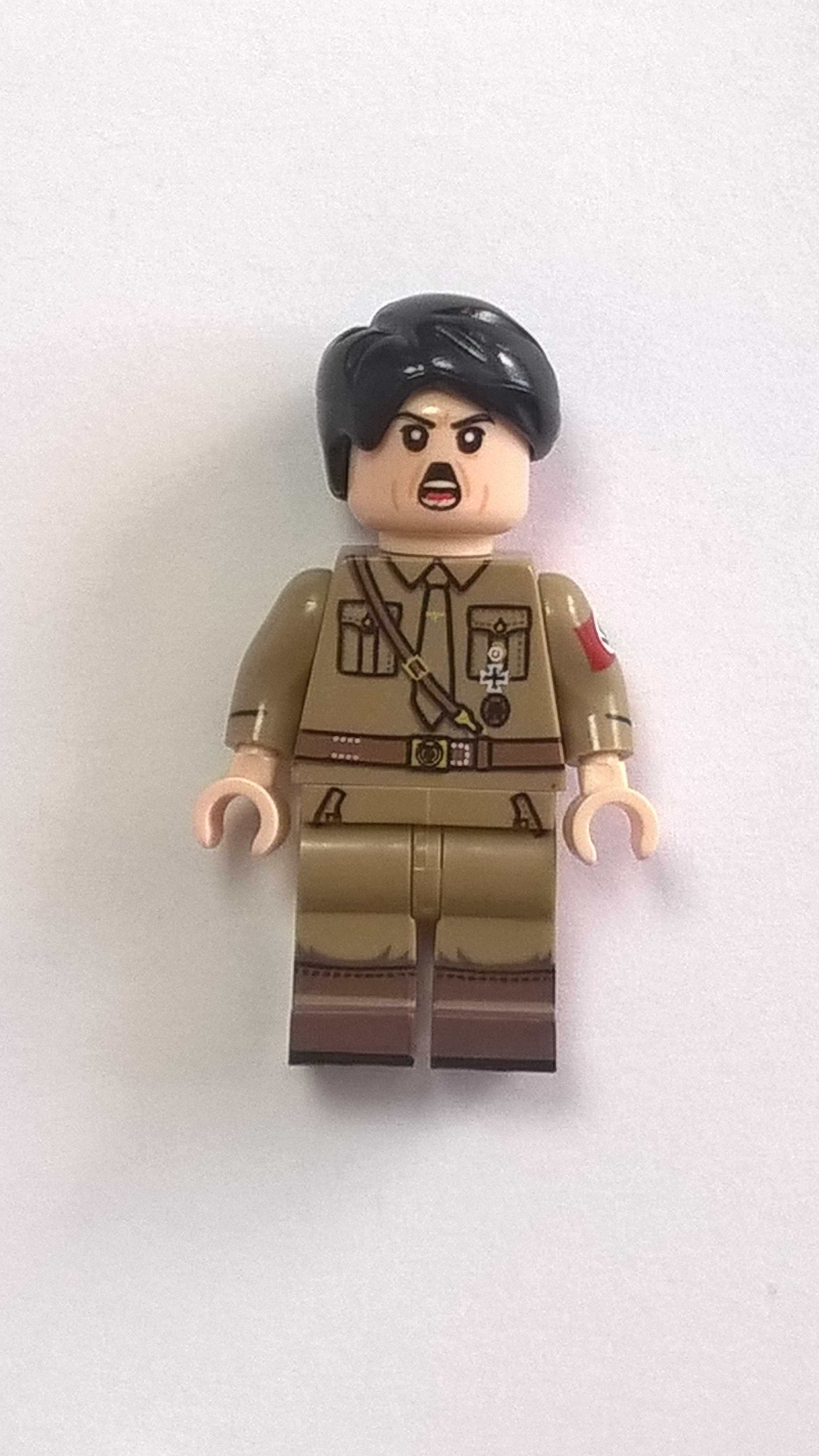 4 Figurki ala malarz 4 krotny nadruk WW2 kompatybilne z Lego