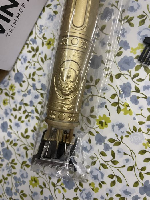 Тример новий бездротовий з насадками для бритья