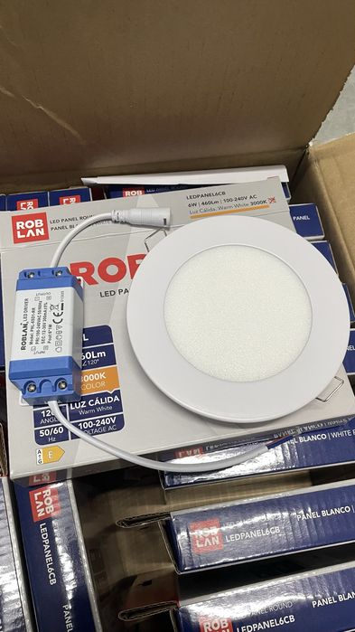 Led panel Roblan ledpanel6bb 6500k branco frio