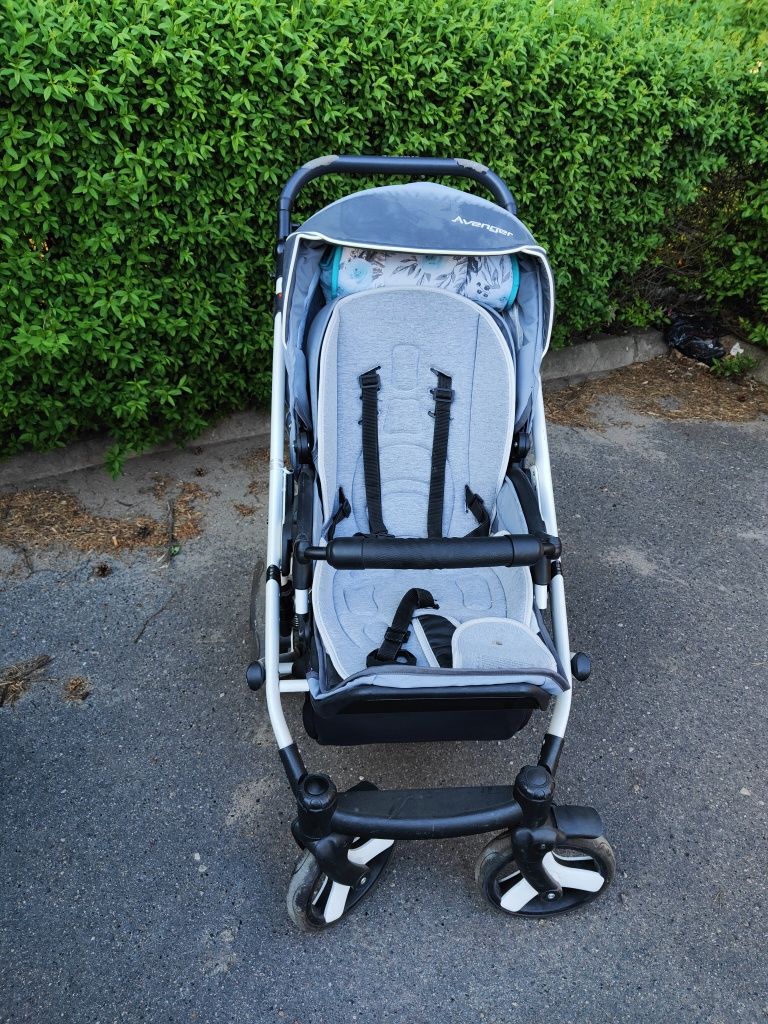 Wózek Avengers Camarelo 3w1 gondola fotelik spacerówka ISOFIX