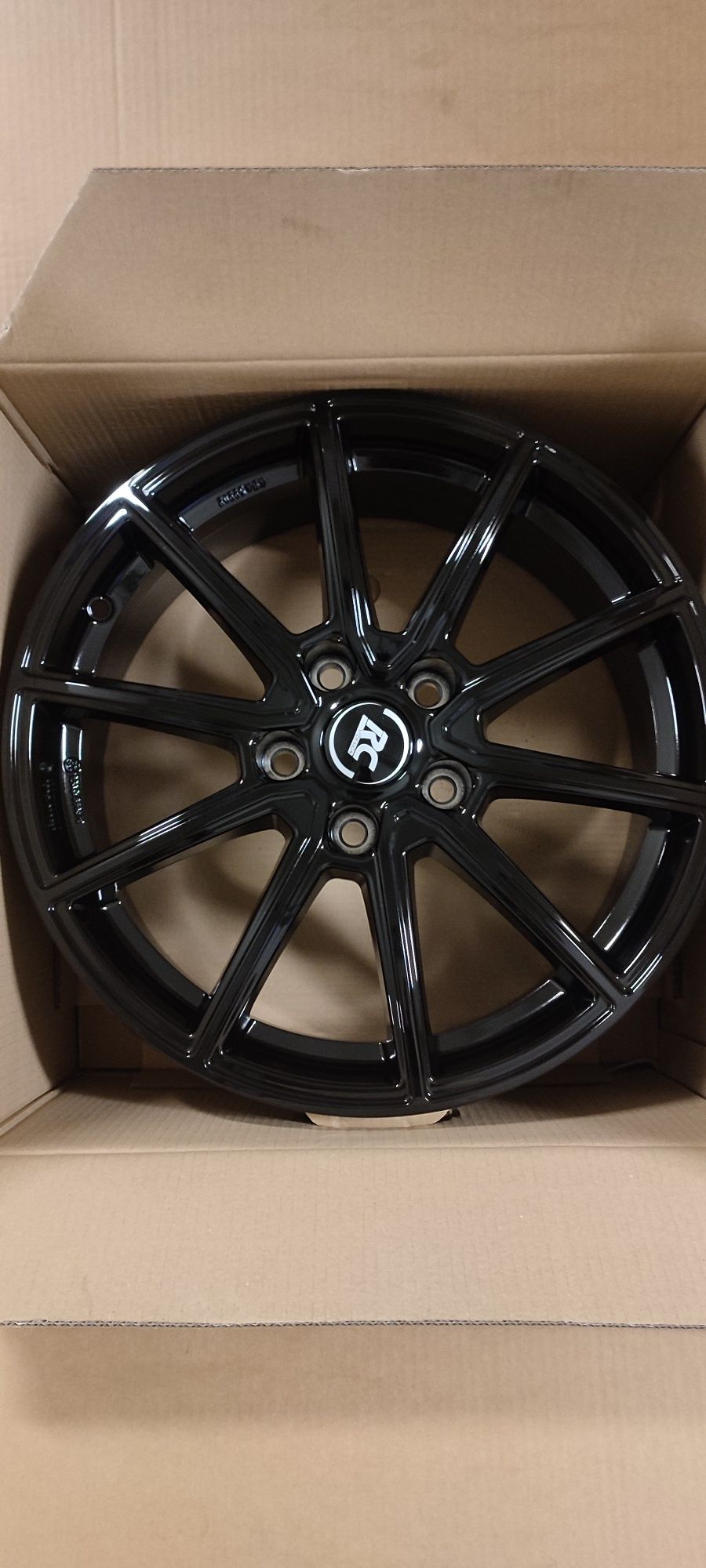 17 " felgi NOWE aluminiowe RC Design 5x108 ET45 Ford czarne OKAZJA