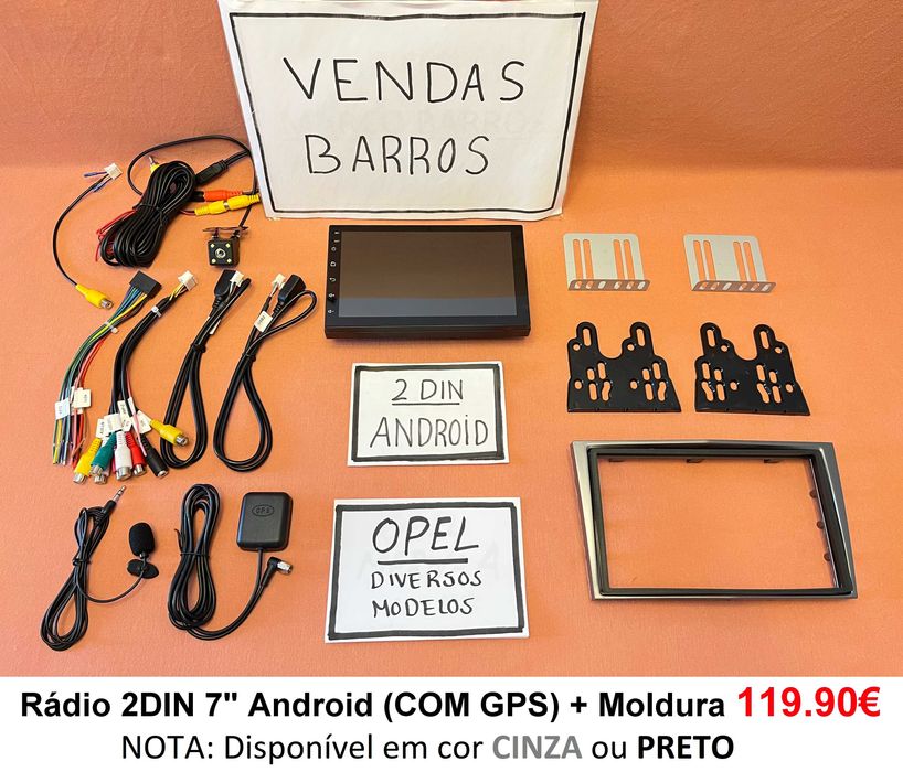 Rádio 2DIN OPEL • Astra • Corsa • Vectra • Zafira • Meriva • Android